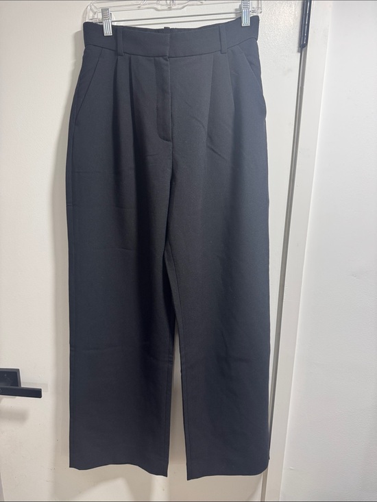 Abercrombie & Fitch Pants - A&F Sloan Black Wide-Leg Trousers